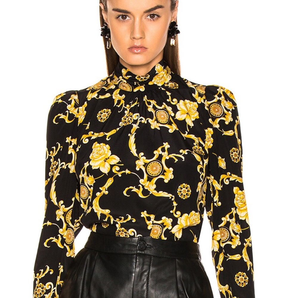 Veronica Beard Melling Silk Top